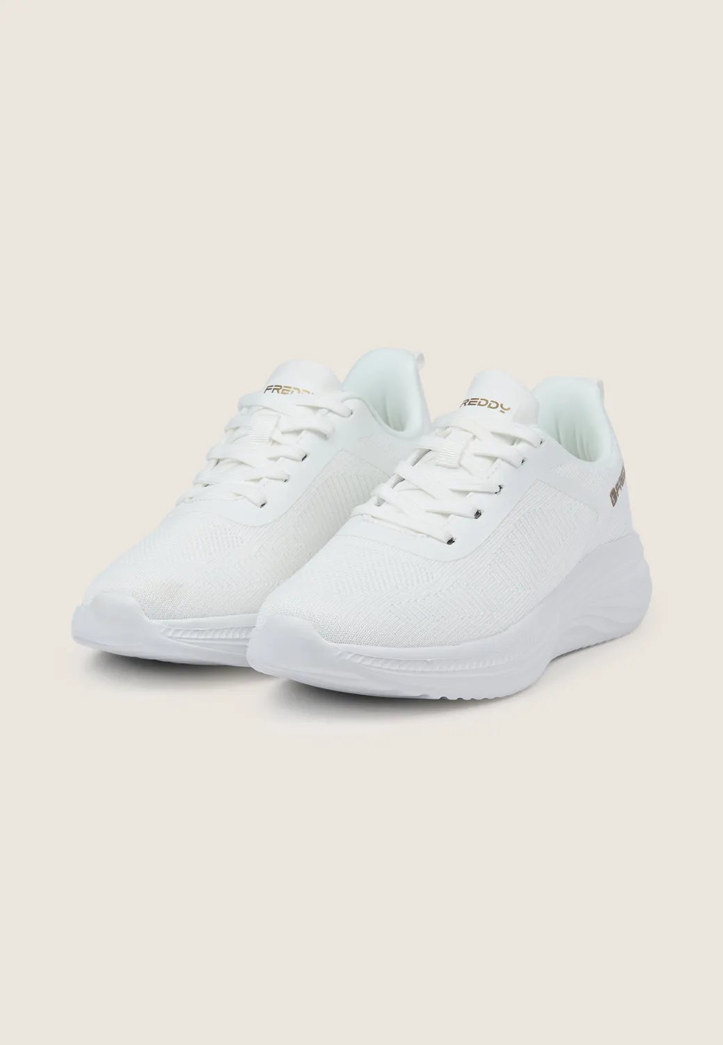 Freddy Sneaker leicht Weiß Memory Foam Gr 36