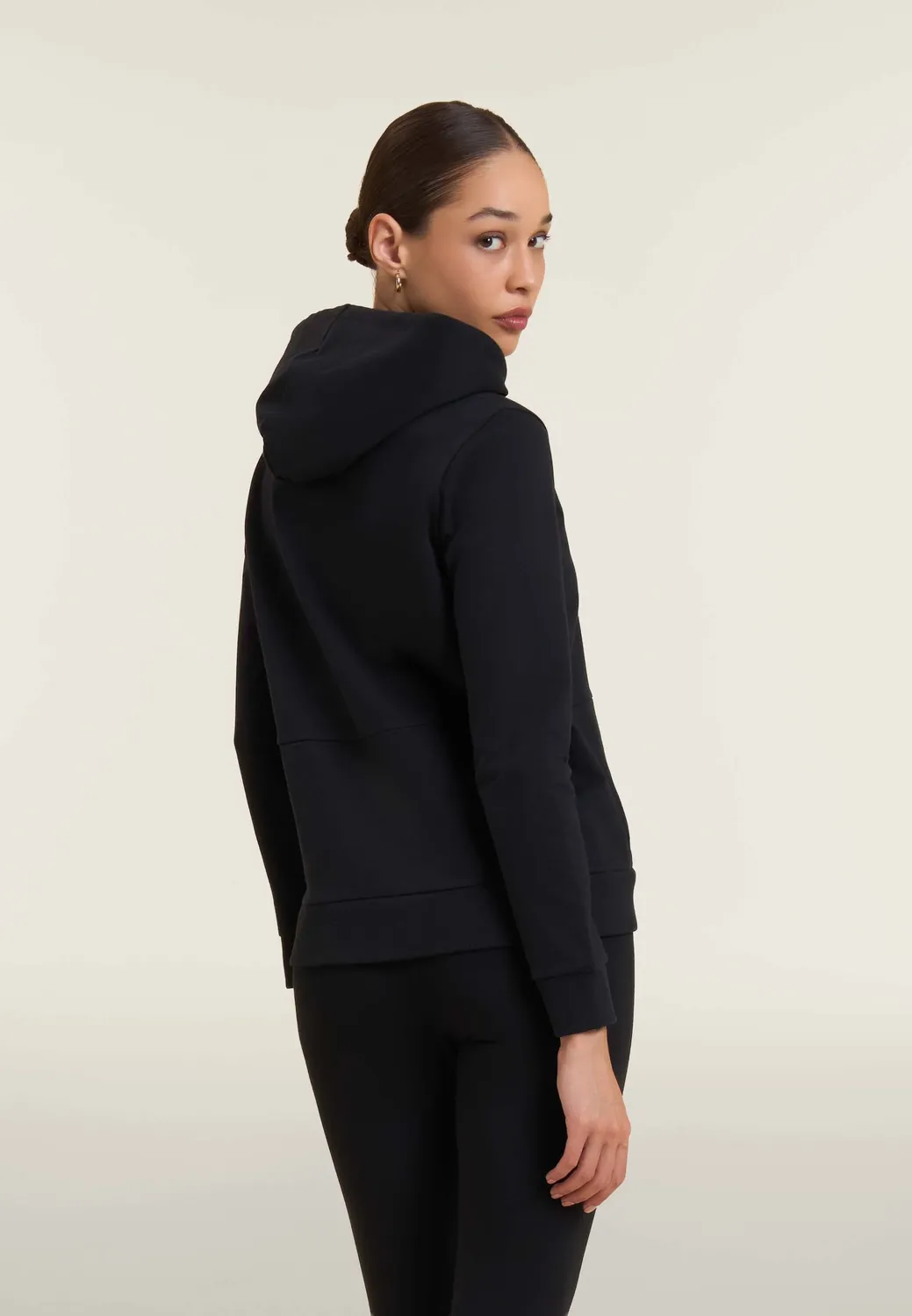 Freddy Full-Zip Hoodie Kapuze Perlen-Logo comfort
