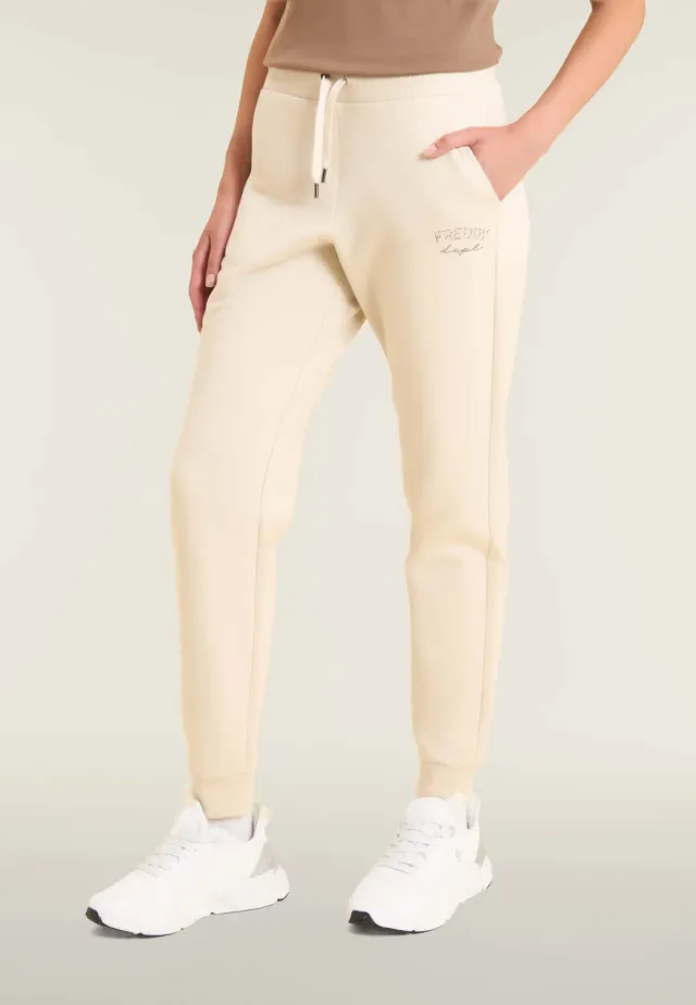Freddy Sporthose Jogginghose Damen Schwarz M Bund