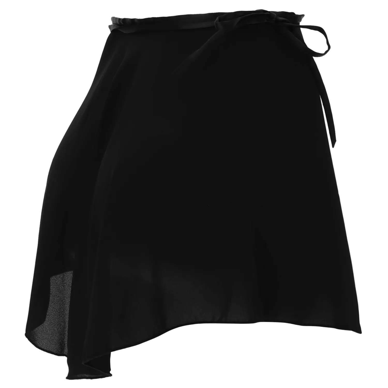 Freddy Wickel Tanzrock Damen Schwarz Kurz Polyester