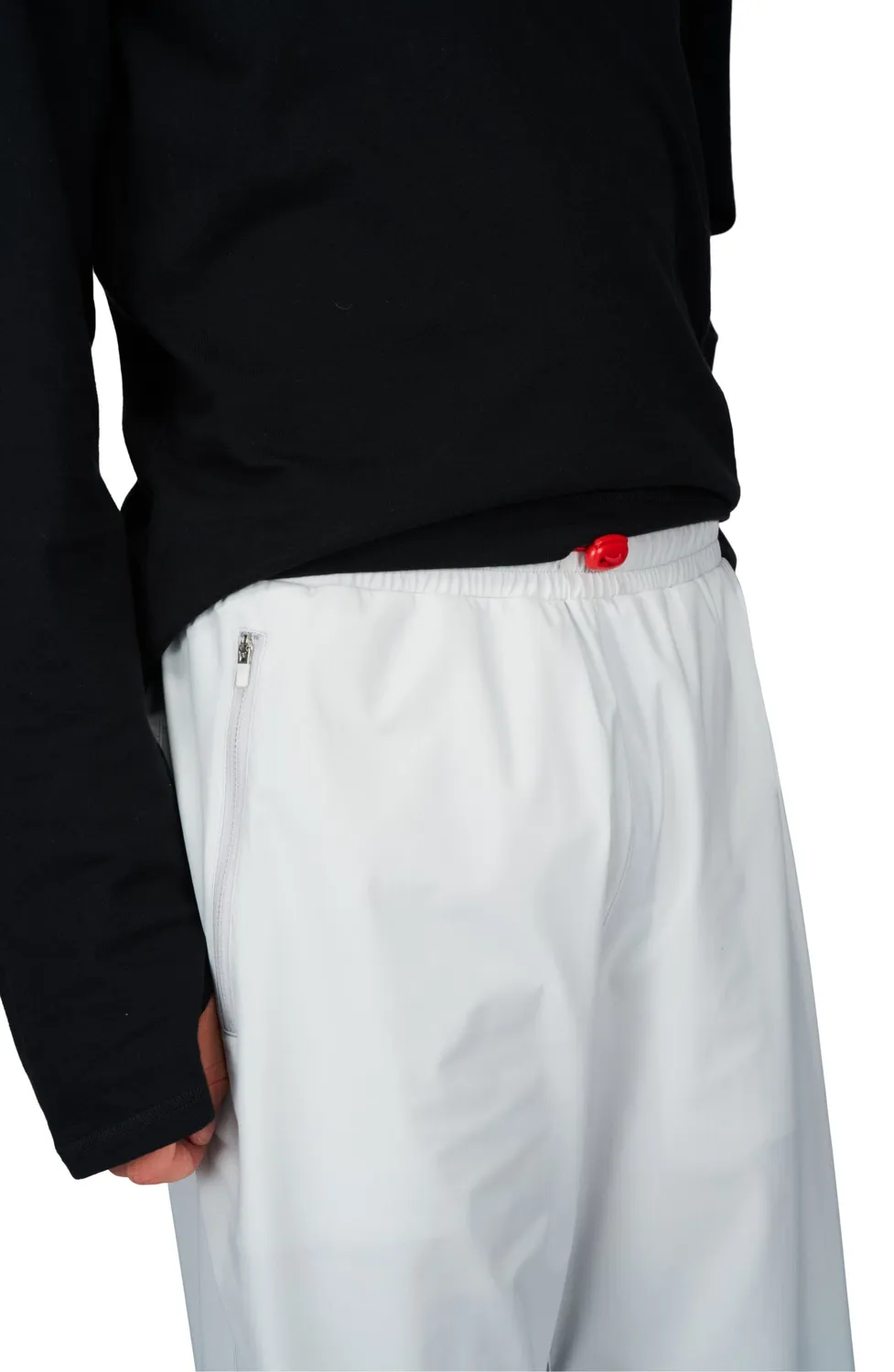 UNNA Everywhere Pants Wide Ghost White weit