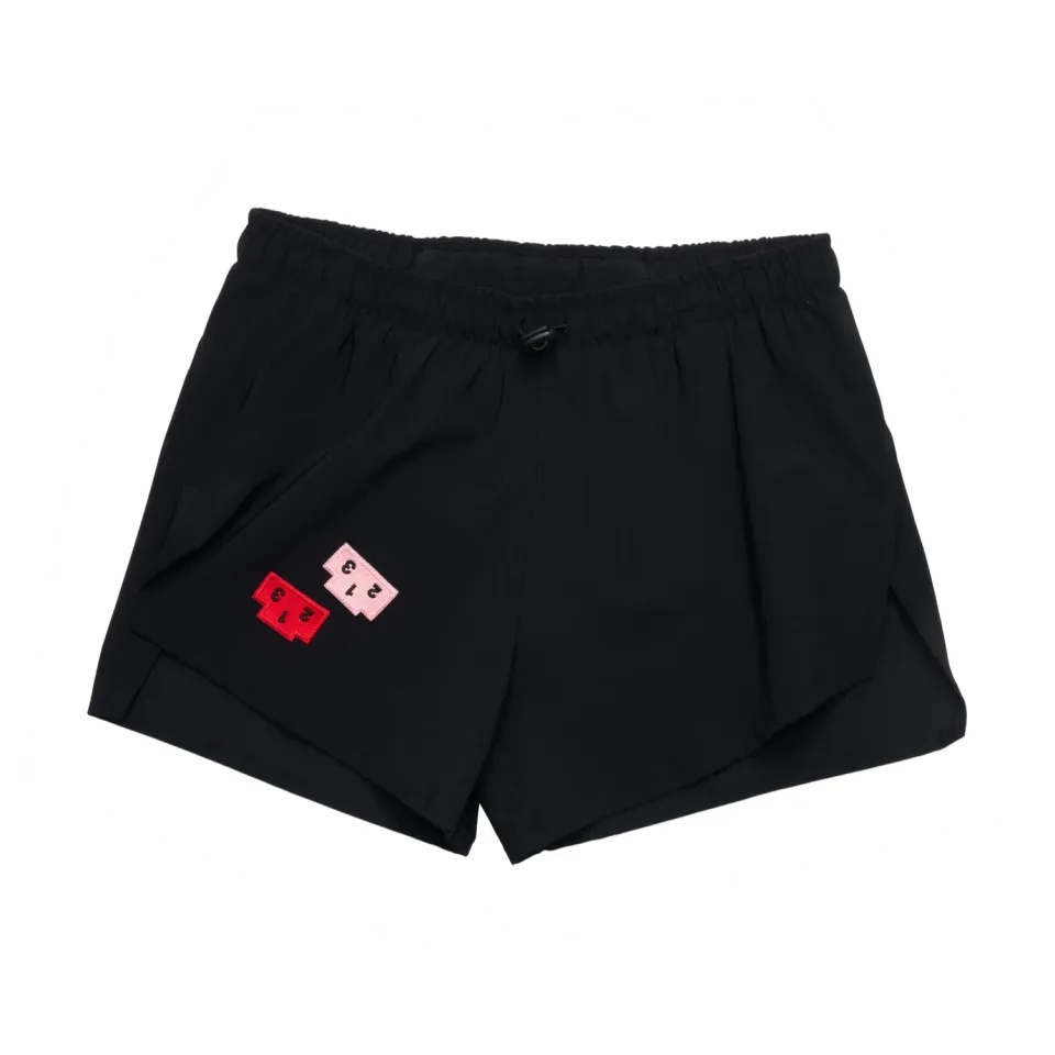 UNNA Tempo Shorts W Laufshorts Podium Black ungefüttert