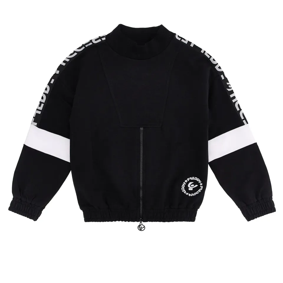 Freddy Sweatshirt Kinder Halbreißverschluss Baumwolle
