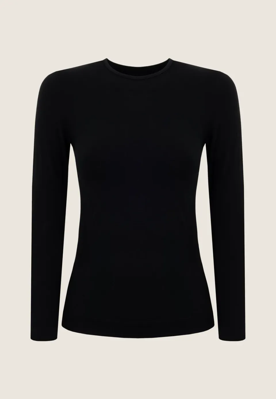 Freddy Thermo Langarmshirt Schwarz Raglan warm