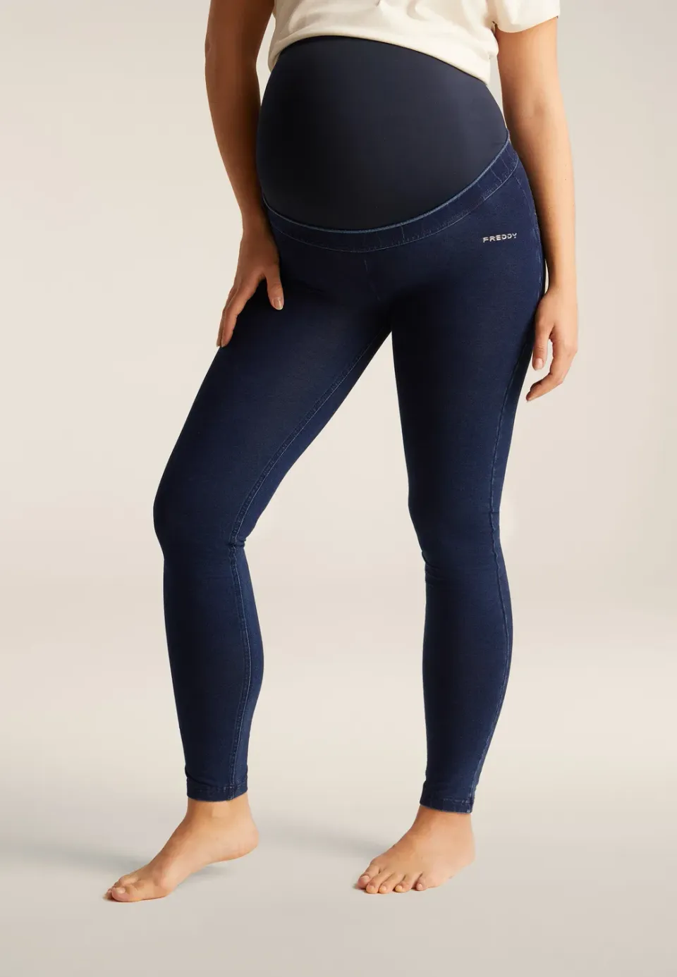 Freddy WR.UP Core Umstands-Jeggings Dark Jeans Jersey