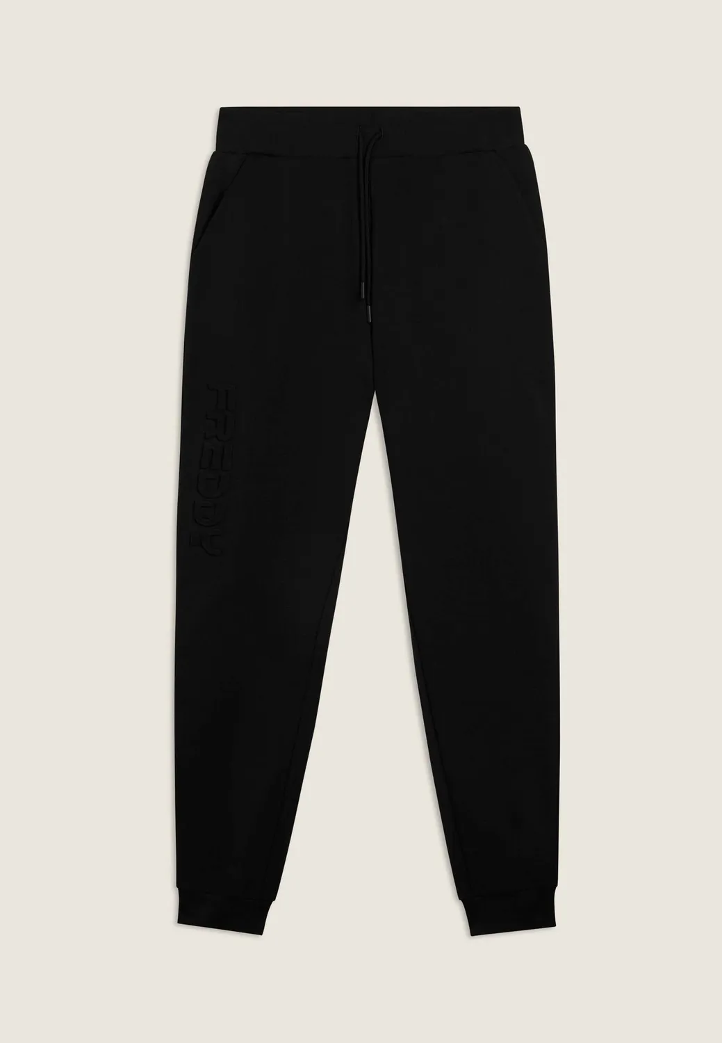 Freddy Slim Interlock Sporthose Herren Jet Black Logo