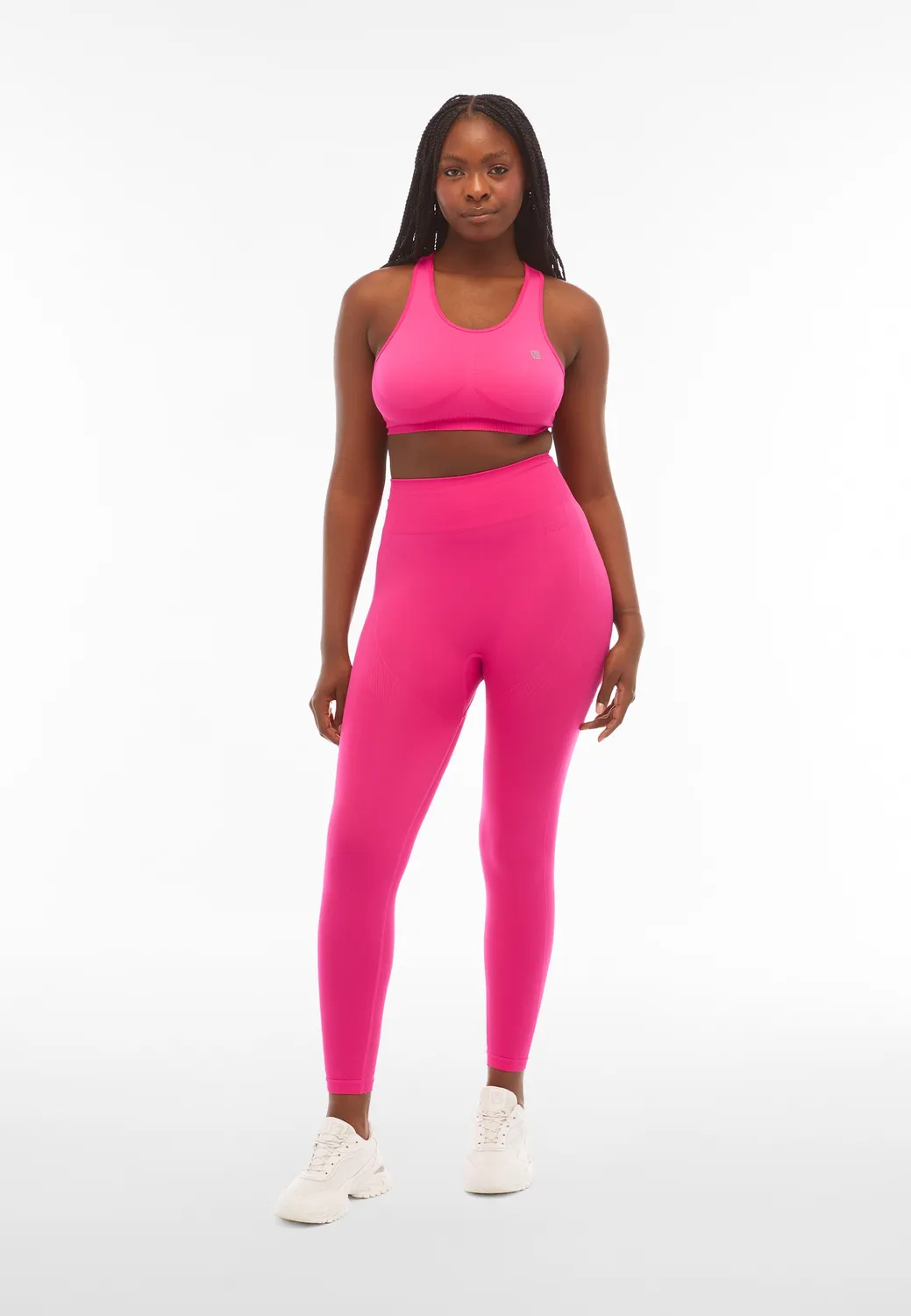 Freddy Seamless 7/8 Leggings Schwarz hoher Bund