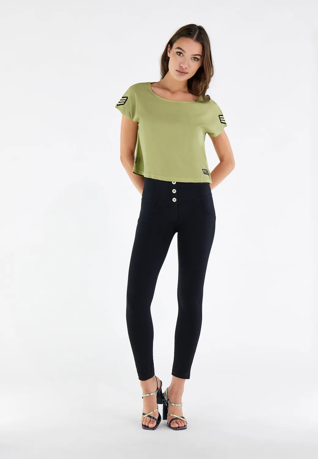 Freddy WR.UP 7/8 Superskinny Push-up-Hose hoher Bund