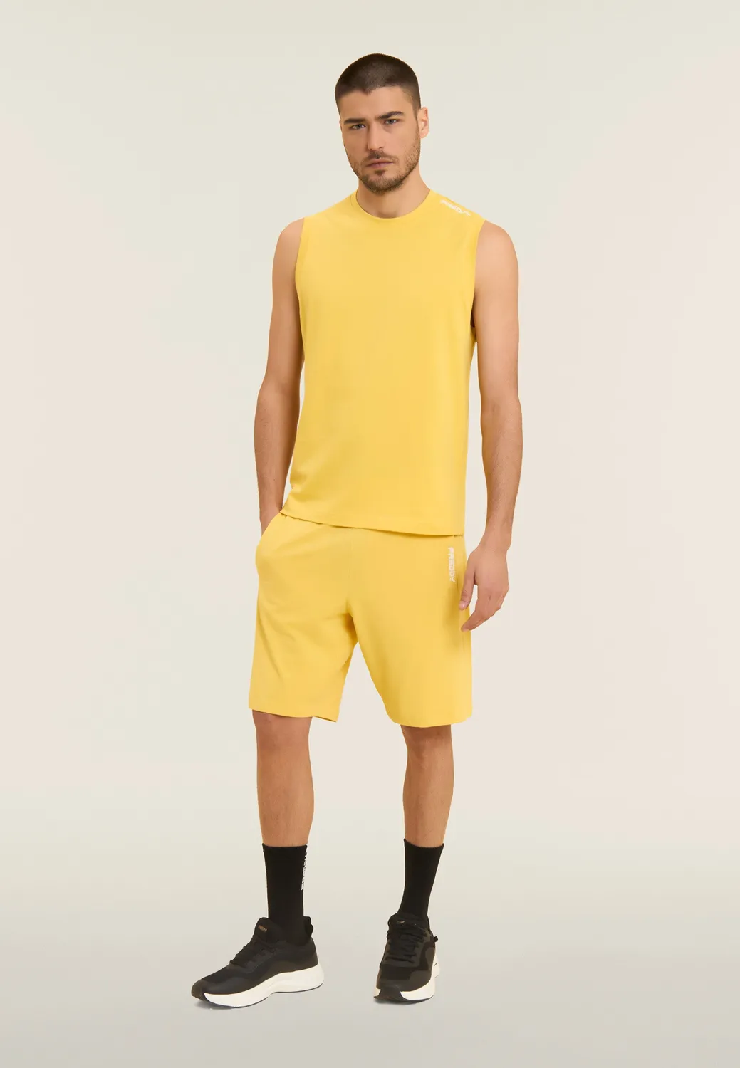 Freddy Tank Top Jersey Baumwolle Schwarz Ärmellos