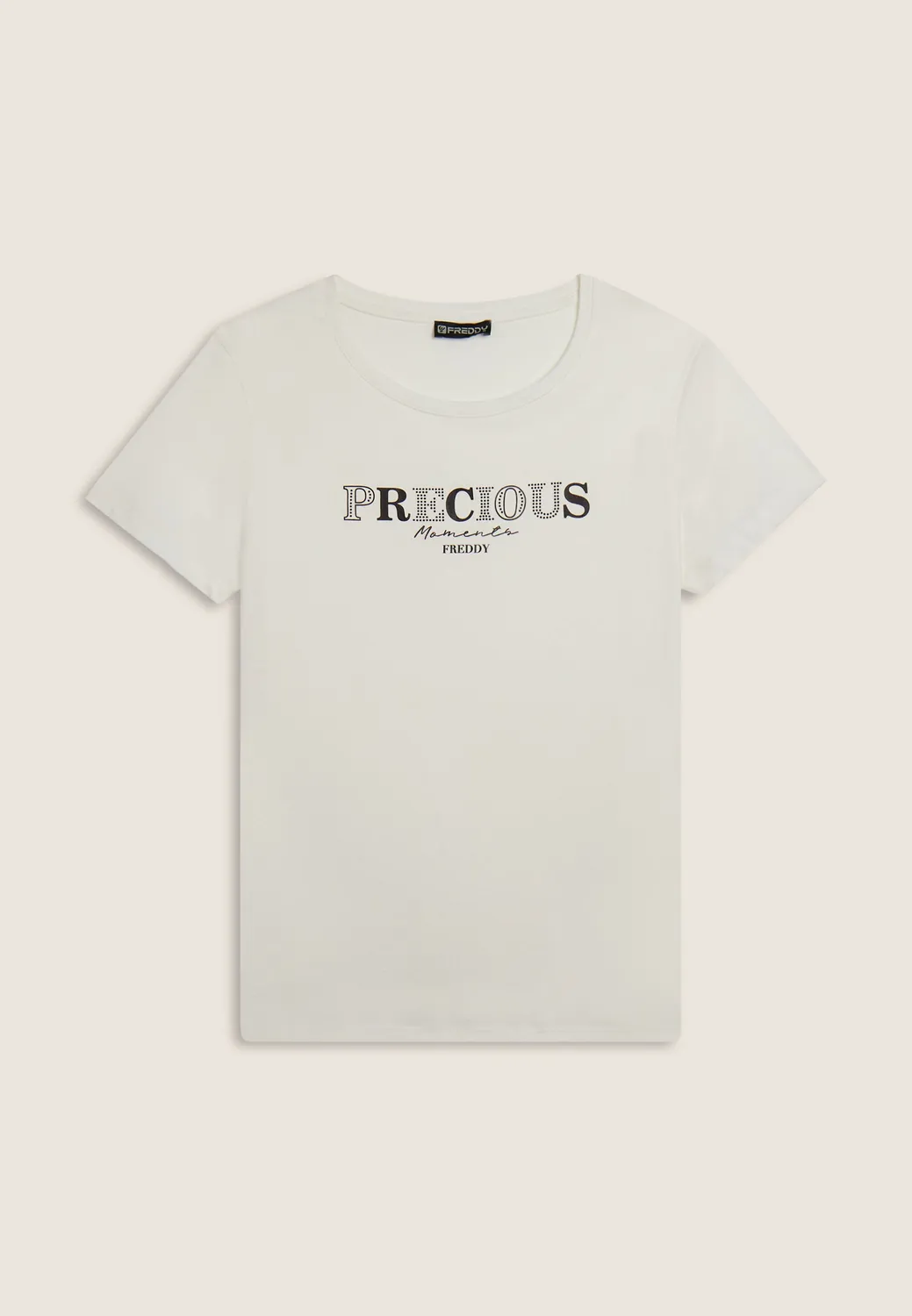 Freddy Precious Moments T-Shirt Strass Schwarz