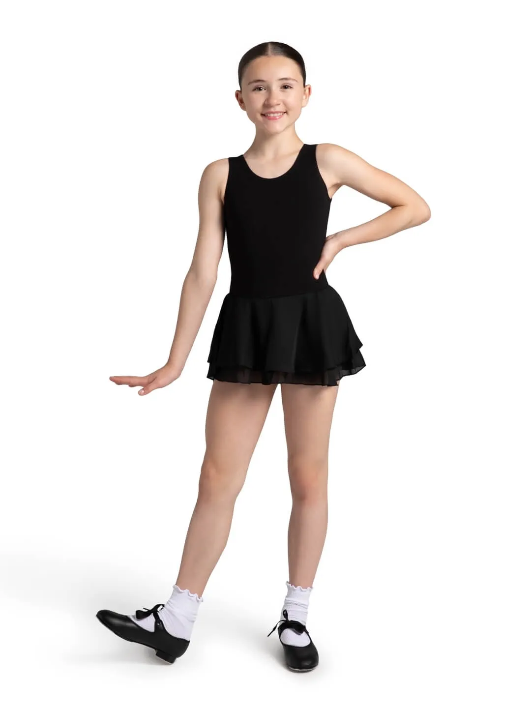 Capezio Jr. Tyette U925C Steppschuhe Schwarz Kinder