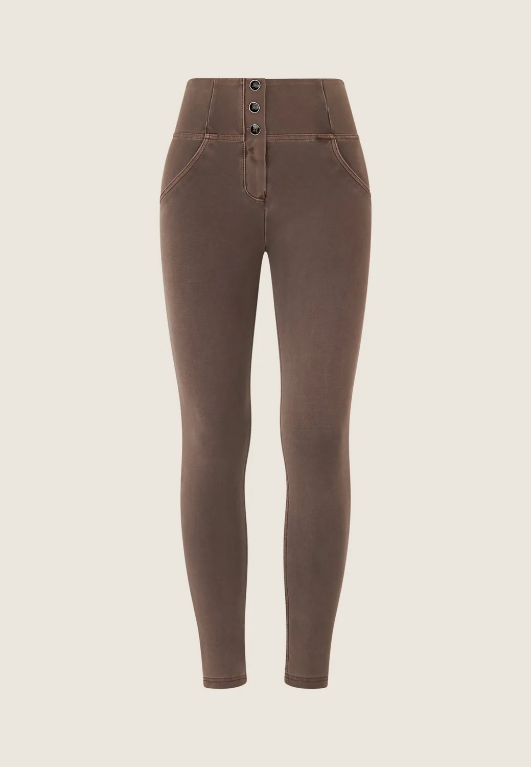 Freddy WR.UP Push-Up Jeans hoher Bund Marble M39