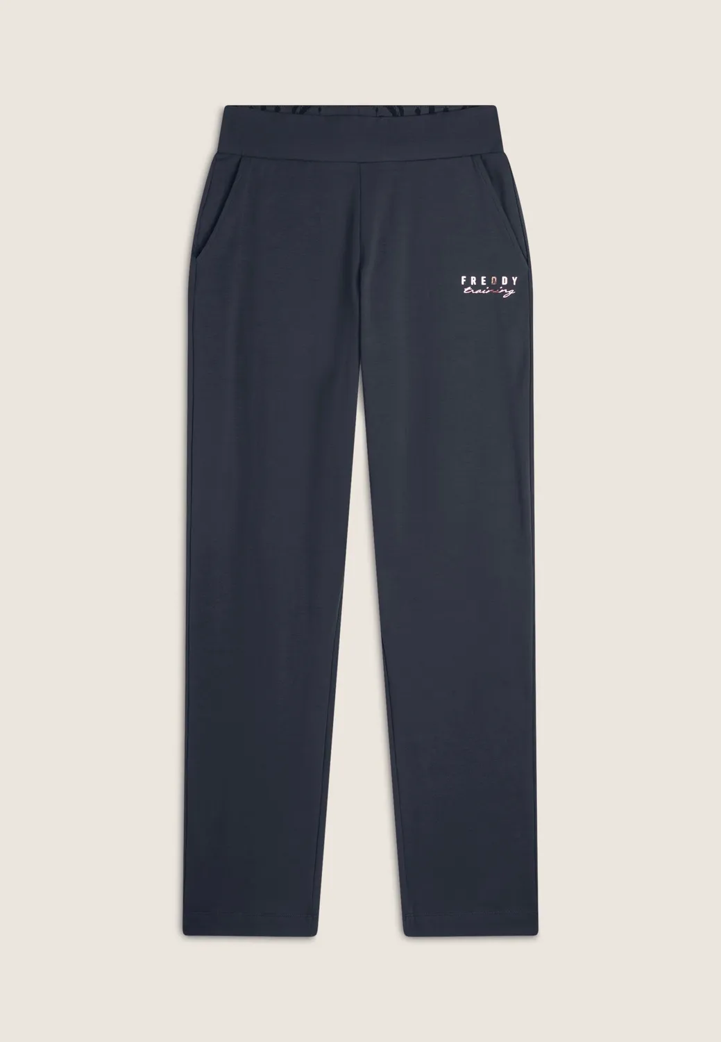 Freddy Training Sporthose Regular Seitenschlitz Navy