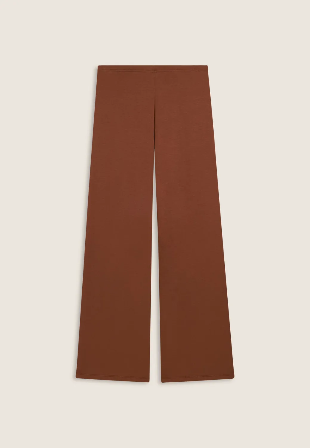 Freddy Wide Leg Hose Mittelnaht Nero Modal