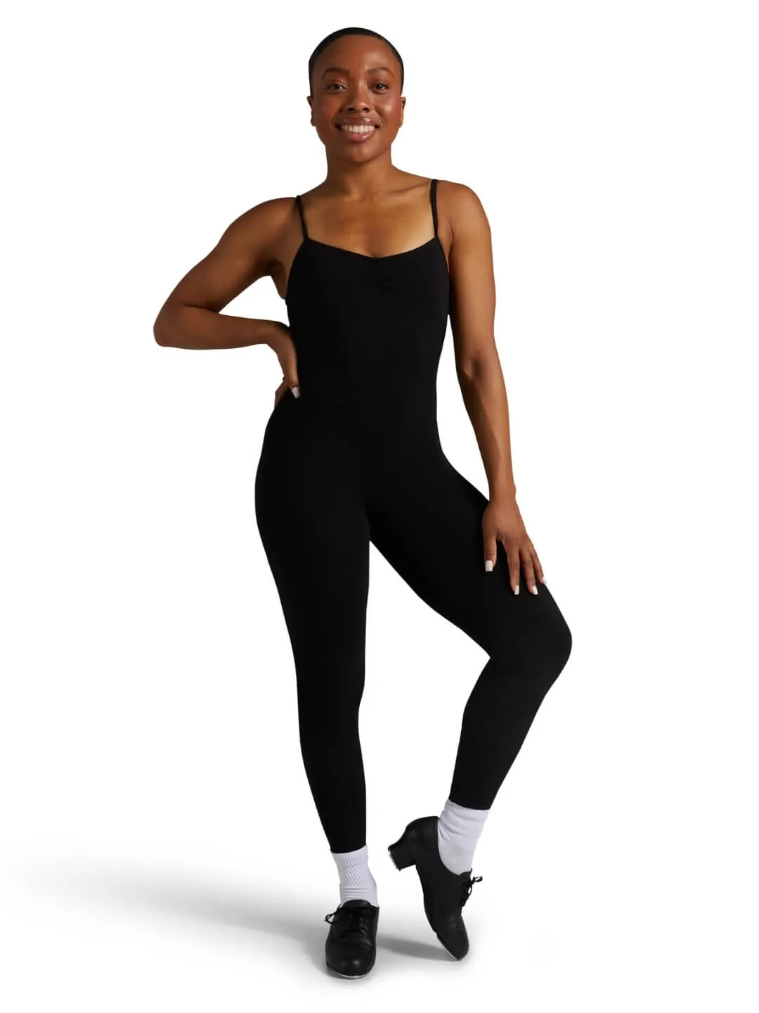 Capezio CG54 West End 2 Steppschuhe Schwarz Leder
