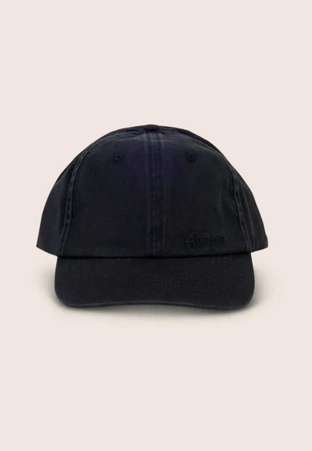 Freddy Baseball Cap Baumwolle Schwarz Einheitsgröße