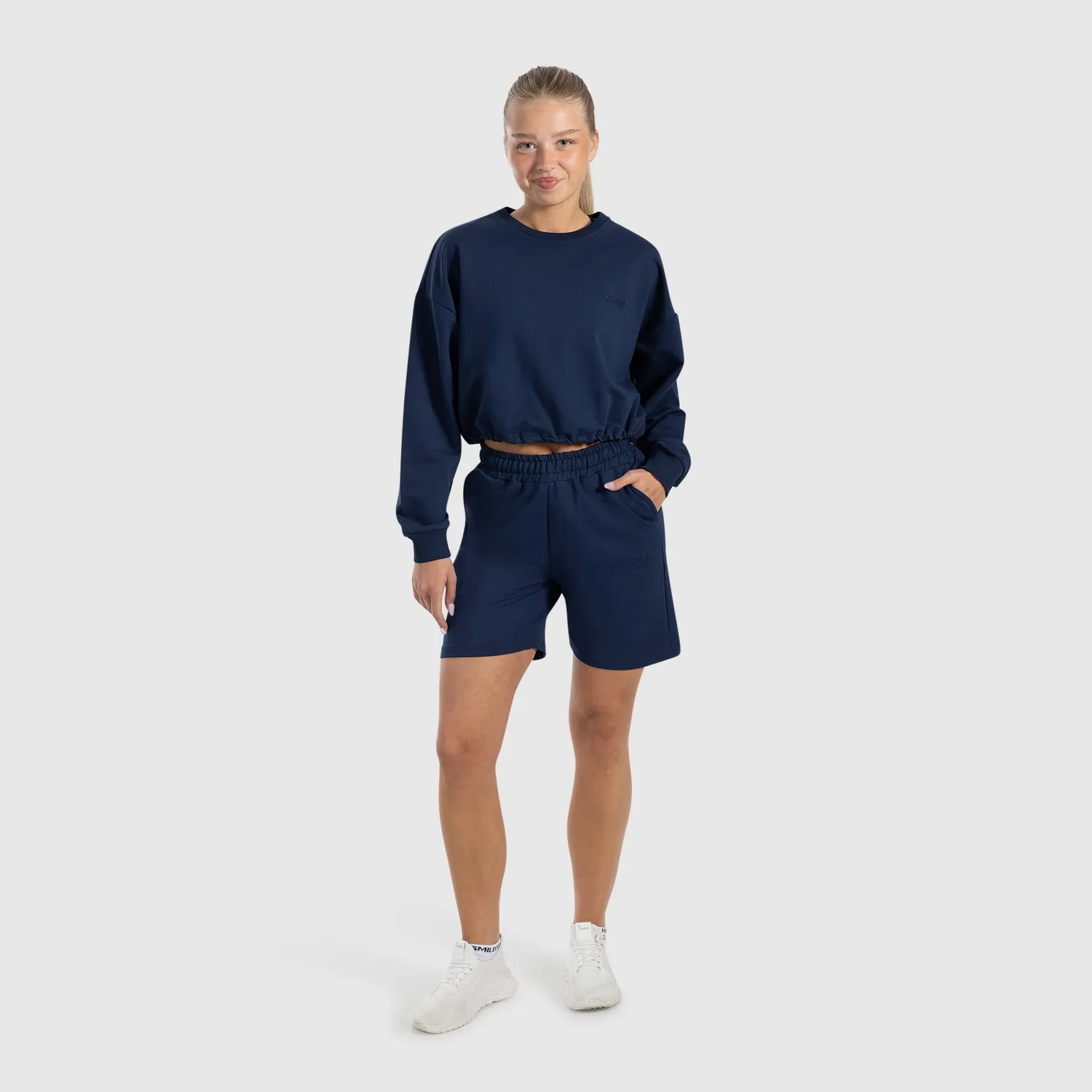 Smilodox Nurya Shorts Schwarz Loose Fit