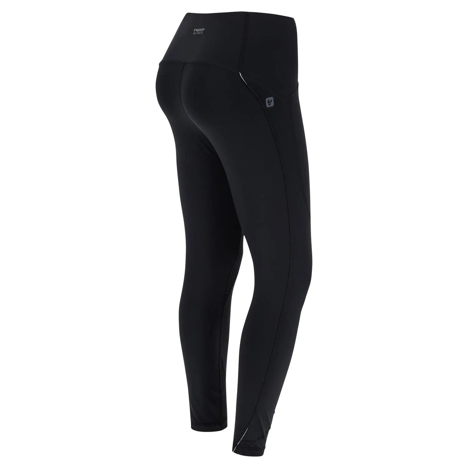 Freddy SuperFit Leggings 7/8 schwarz Mesh atmungsaktiv