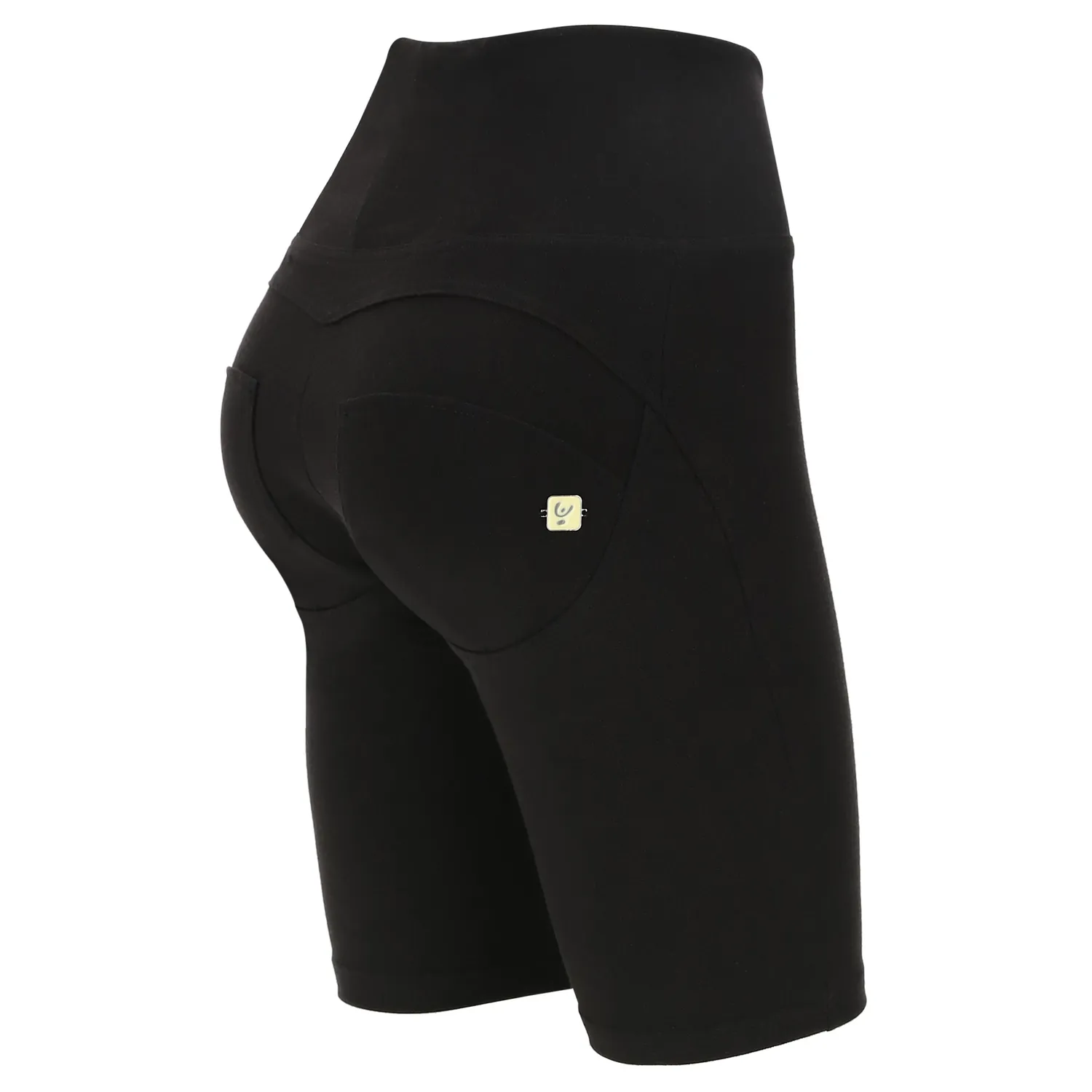 Freddy WR.UP Biker Shorts Drill Schwarz Push-up