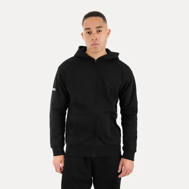 Smilodox Basic Taron Jacke Schwarz Herren Kapuze