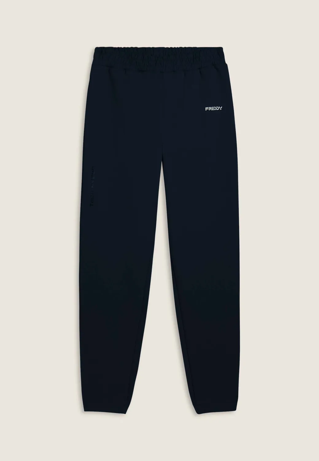 Freddy Slim Interlock Sporthose Herren Schwarz Slim Fit