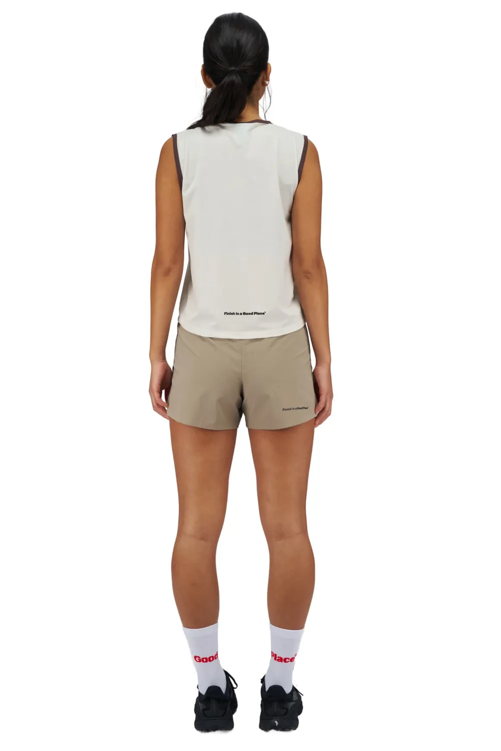 UNNA Light Tank Tanktop Damen Altweiß elastisch