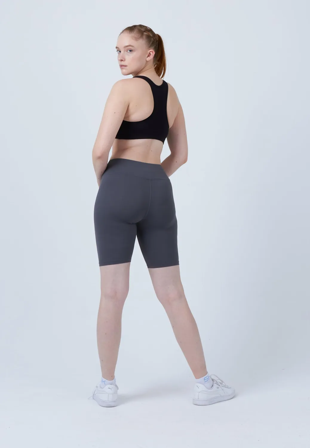 SPORTKIND Kurze Sport Leggings High Waist Shorts blickdicht