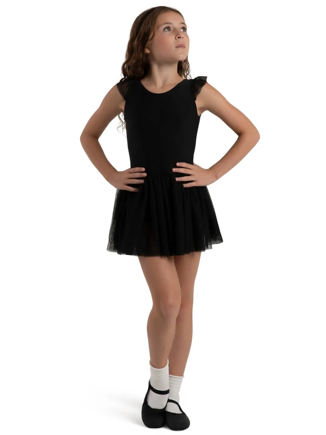 Capezio Wanderlust Voyage 12283C Tutukleid Mädchen Schwarz