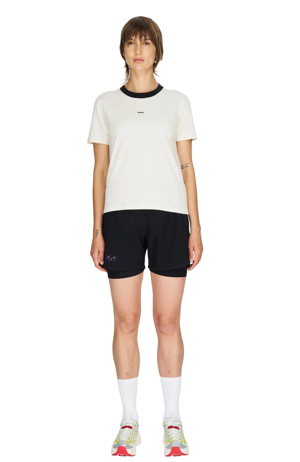 UNNA Flow Shorts 5 Laufshorts Schwarz Damen