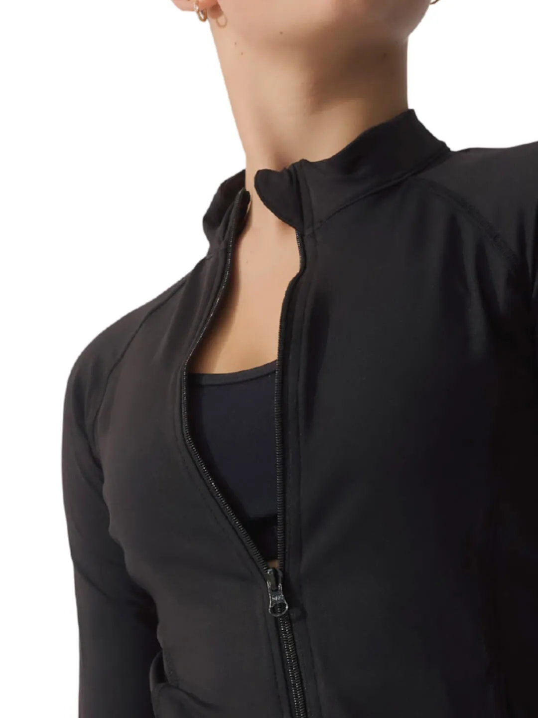Capezio Studio Collection Jacke Schwarz Kinder Tactel