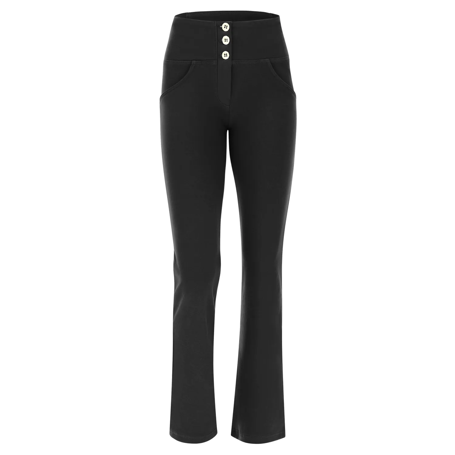Freddy WR.UP Push-up Hose Windsor Wine Cropped Bio-Baumwolle