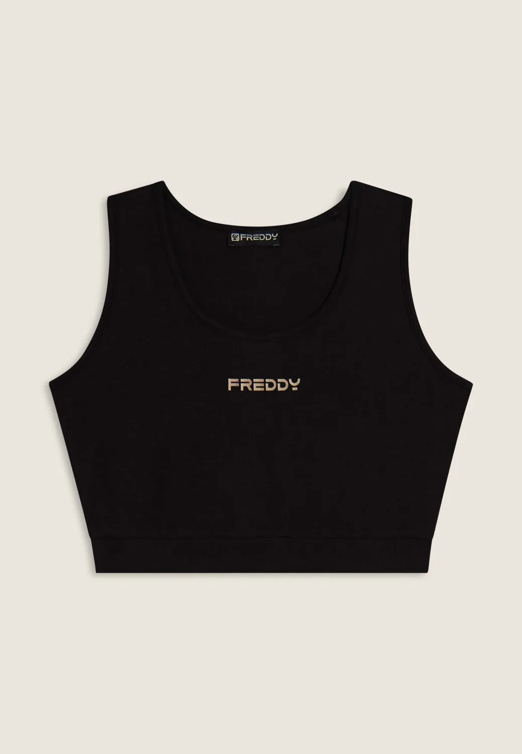 Freddy Sport Top Racerback Medium Support Schwarz