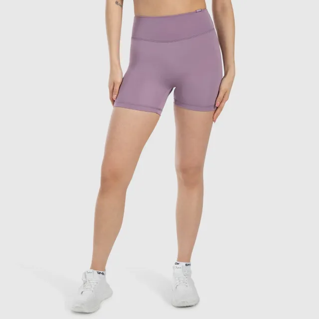 Smilodox Lavina Shorts Schwarz Damen High Waist
