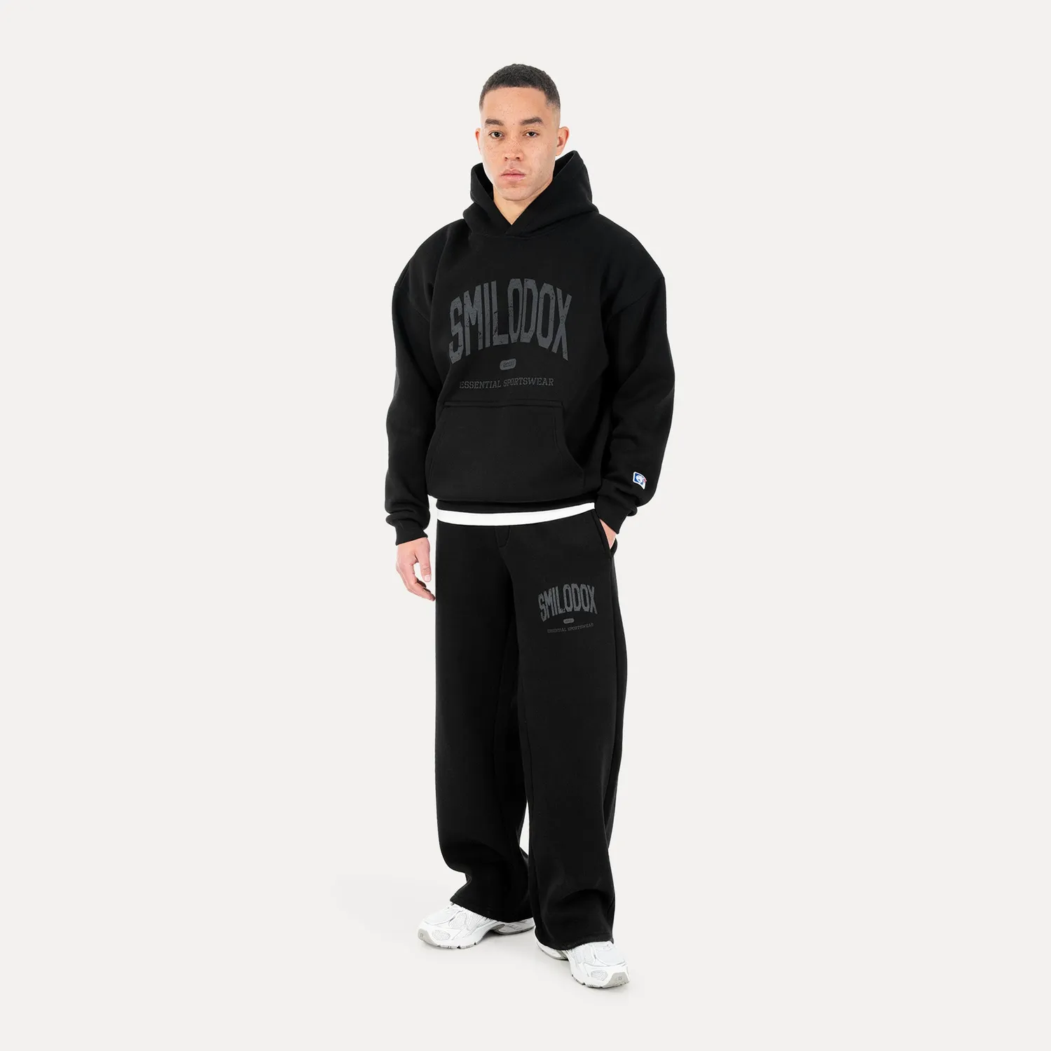 Smilodox Sorea Oswin Jogginghose Herren oversize lang