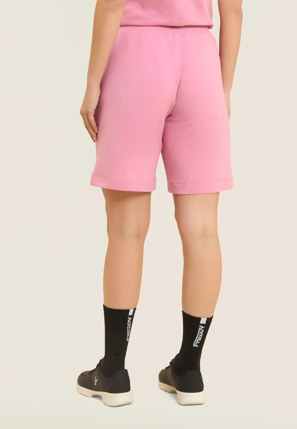 Freddy Flammgarn Shorts Regular Nero leicht