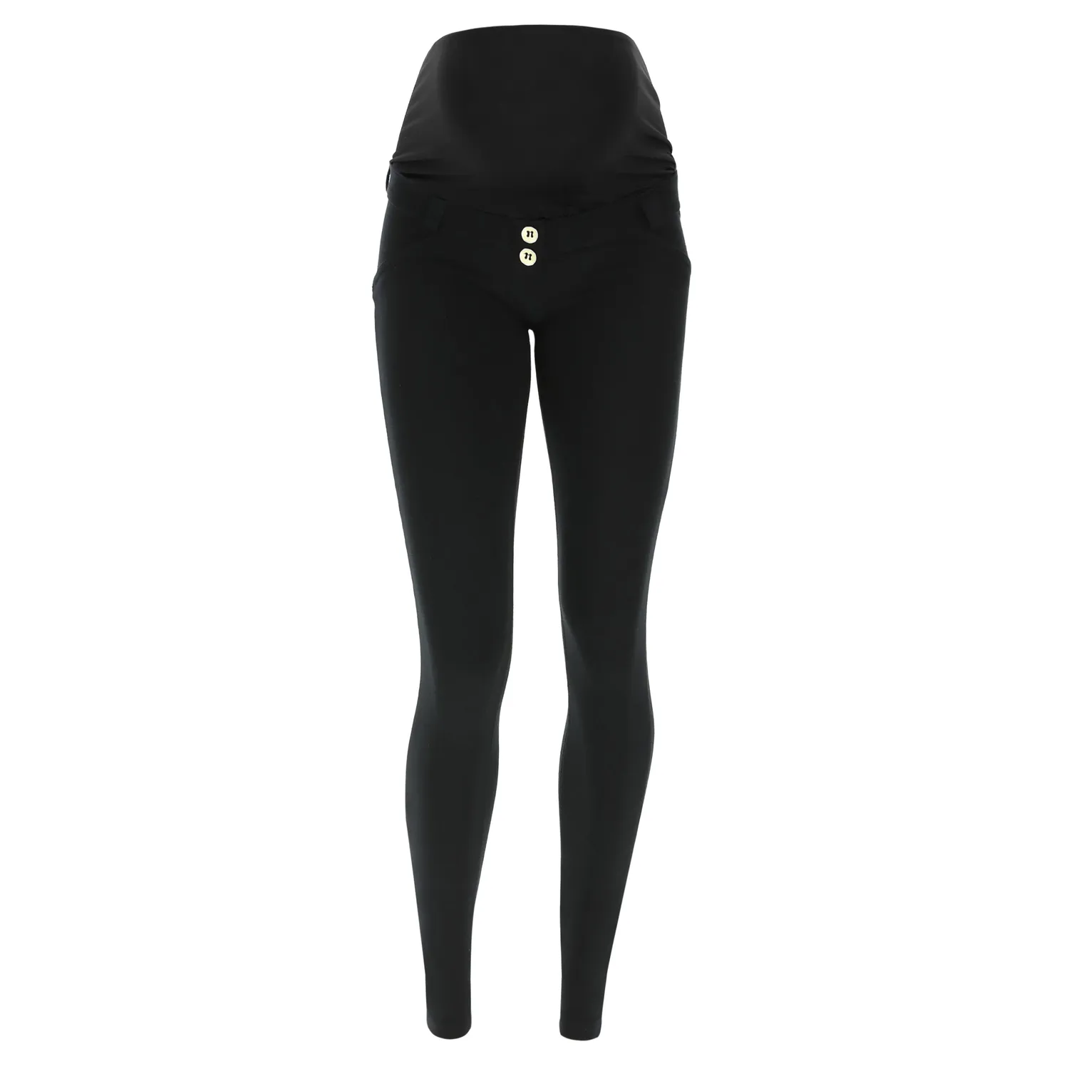 Freddy WR.UP Maternity Skinny Leggings Nero Bio-Baumwolle