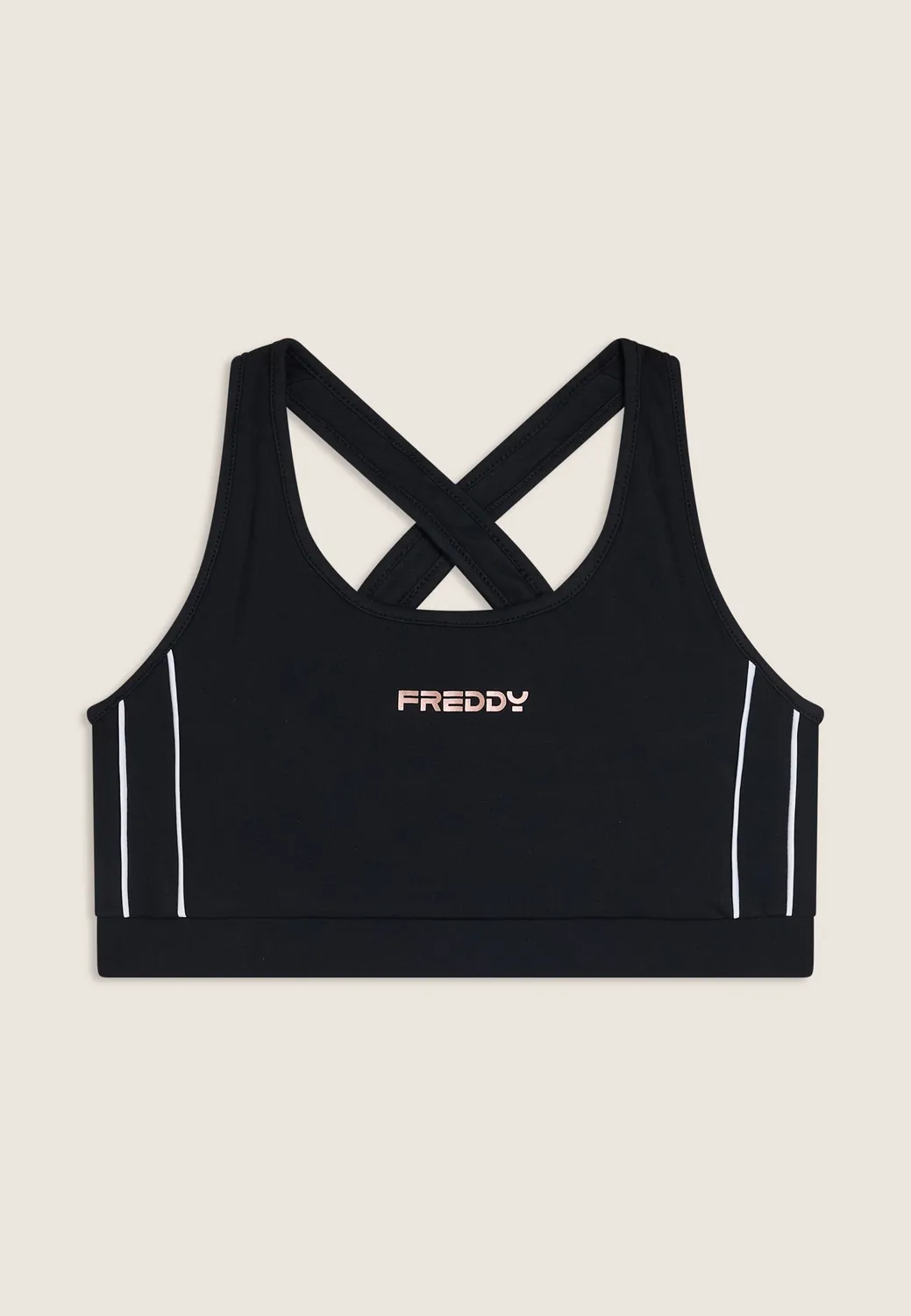 Freddy Sport-Top mittlerer Halt gekreuzt