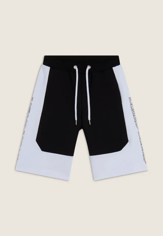 Freddy Shorts Kinder Colorblock schwarz Baumwolle