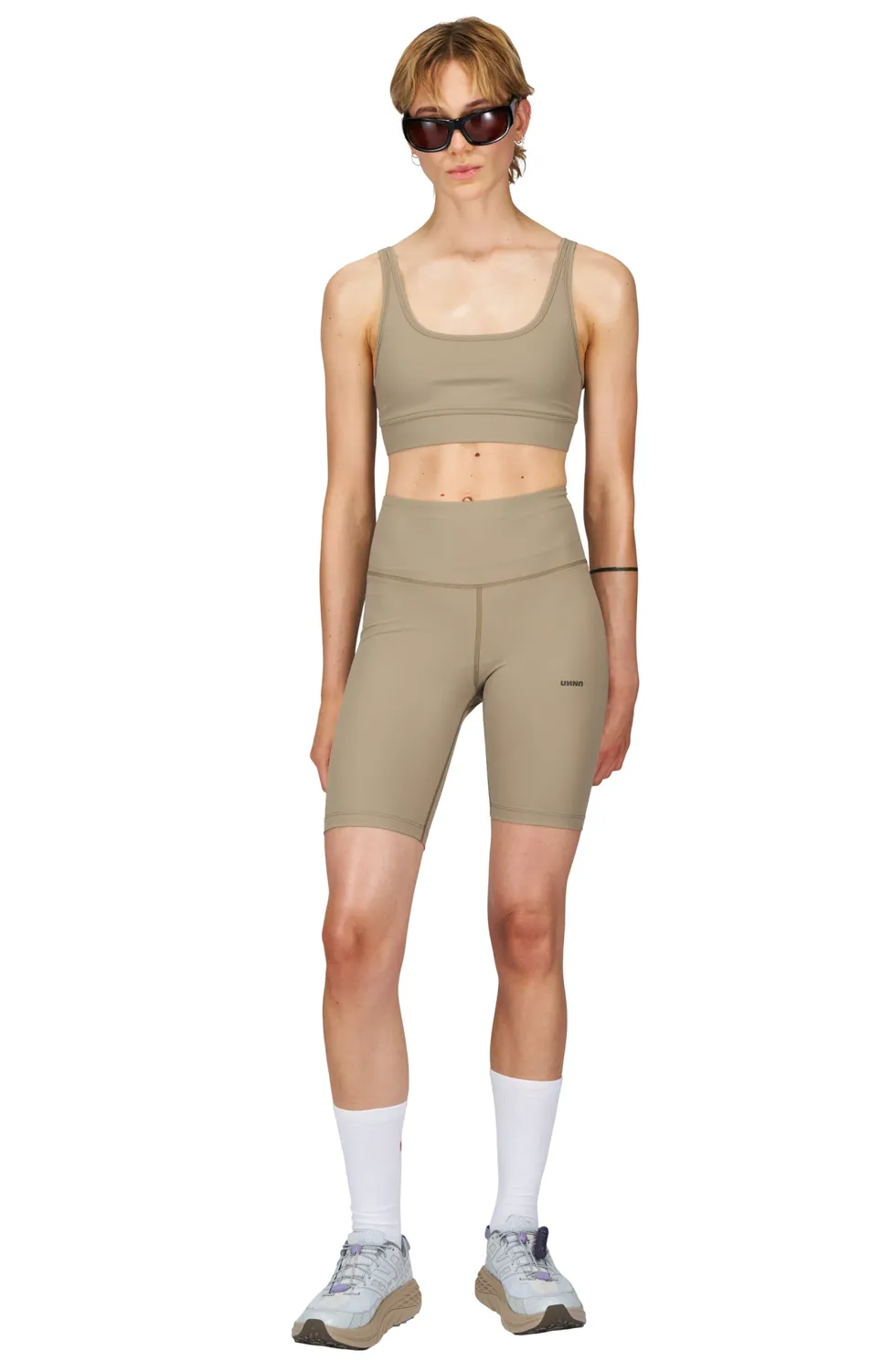 UNNA Good Place Shorts Kompressionsshorts Stone Beige