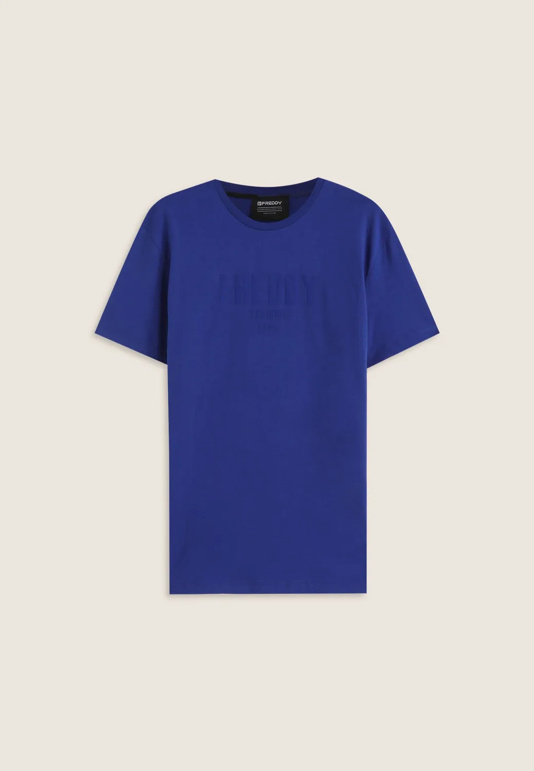 Freddy T-Shirt Baumwolle Training Print Rosa Regular Fit