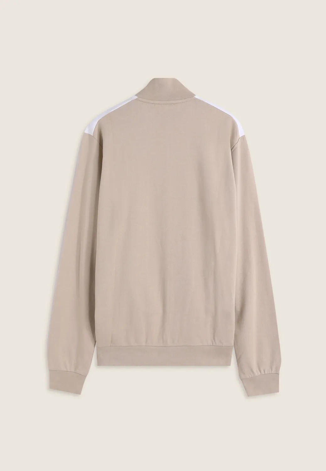 Freddy Herren Sweatshirt Stehkragen Grau S Rippbund