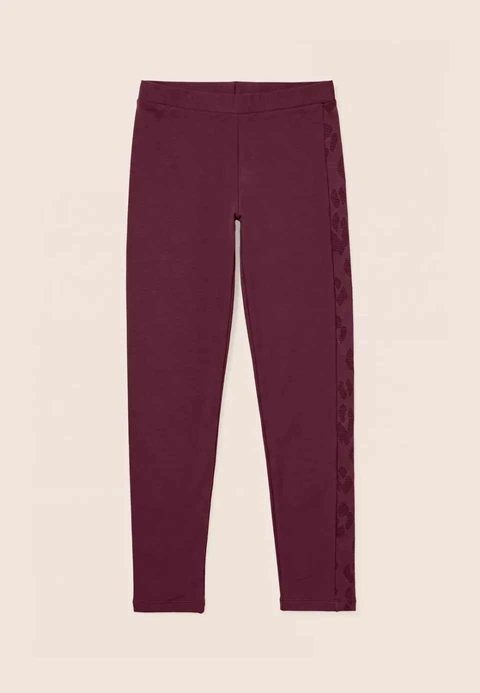 Freddy Training Leggings 7/8 Damen Schwarz Leo-Einsatz
