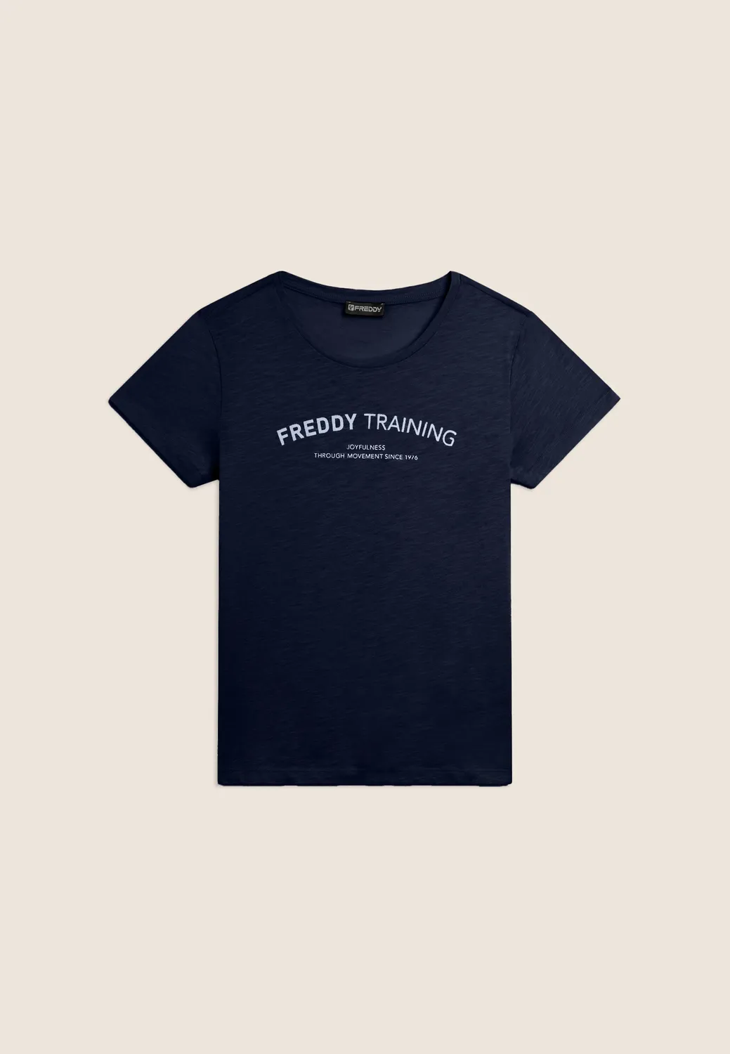 Freddy Training T-Shirt meliert Dunkelblau Regular