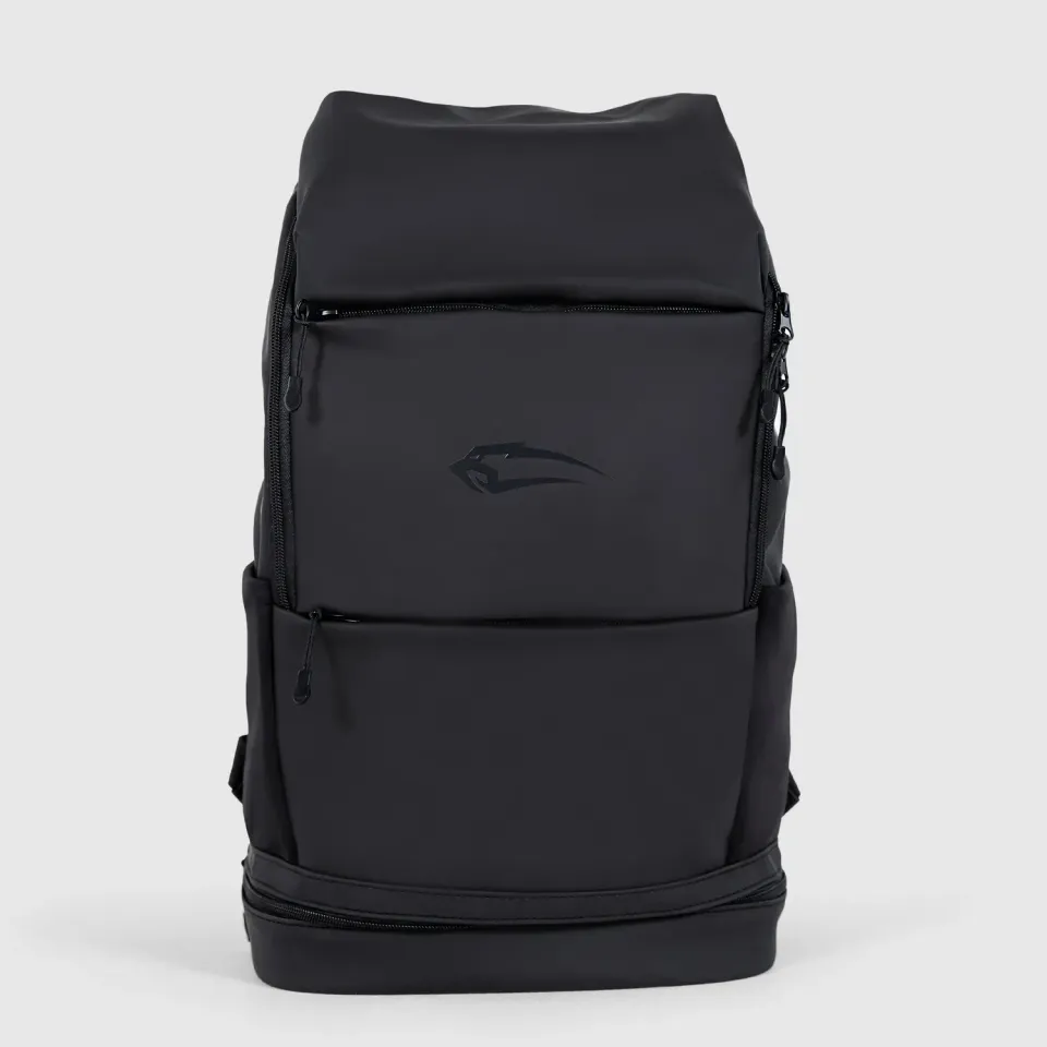 Smilodox Leslie Rucksack Schwarz wasserabweisend