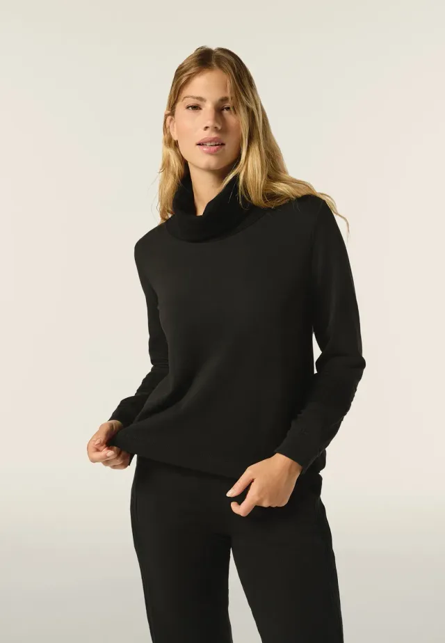 Freddy Hoodie Baumwolle Modal Kängurutasche Sand