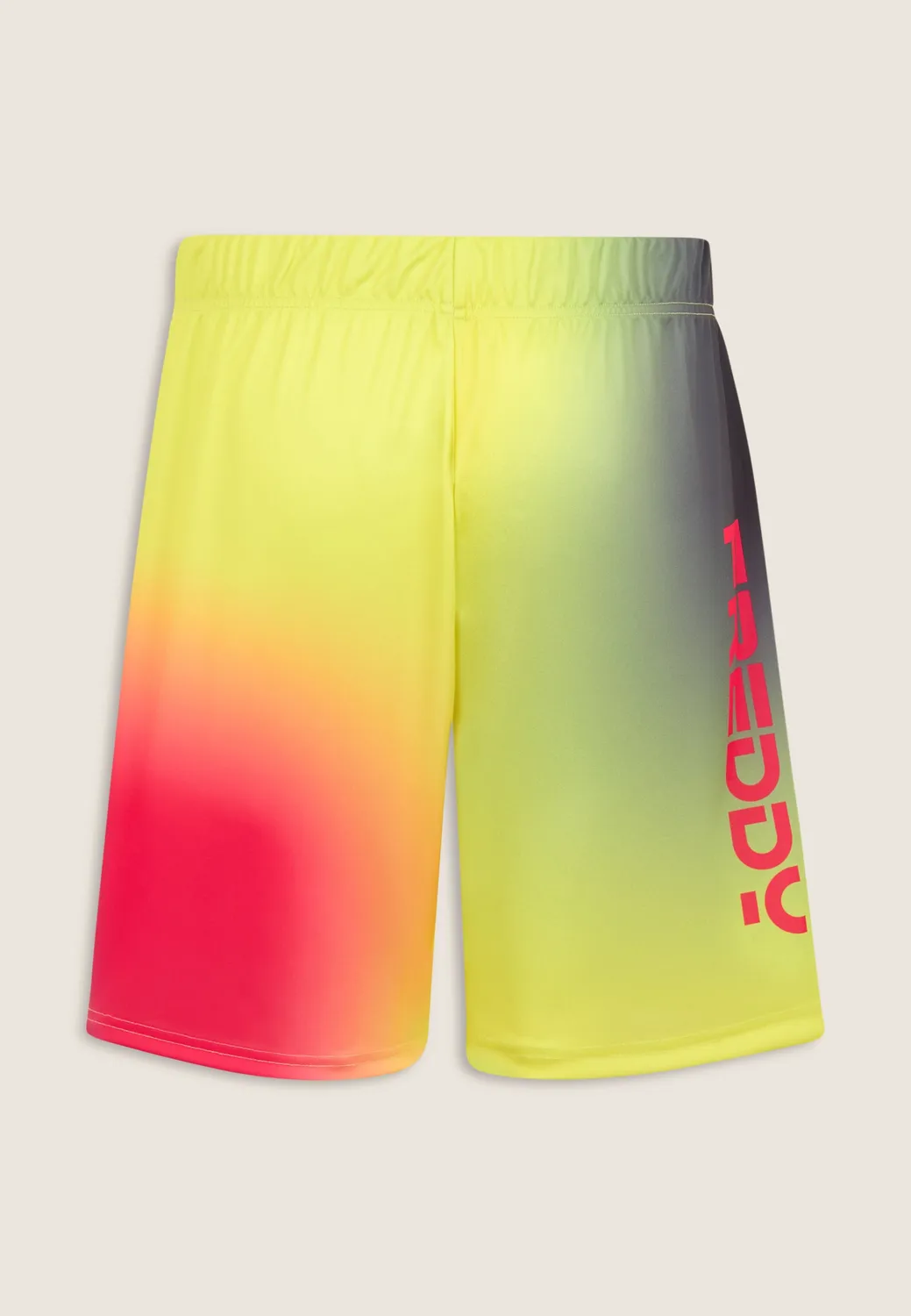 Freddy Beachvolleyball Shorts Herren Polyester Weiß elastisch