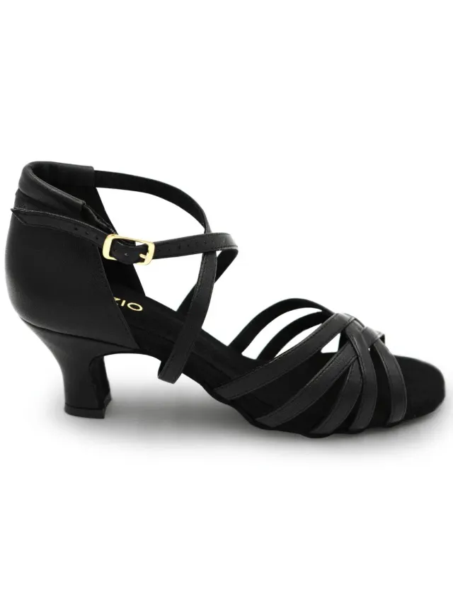Capezio Ballroom Georgia BR4003W Tanzschuhe Schwarz 5cm