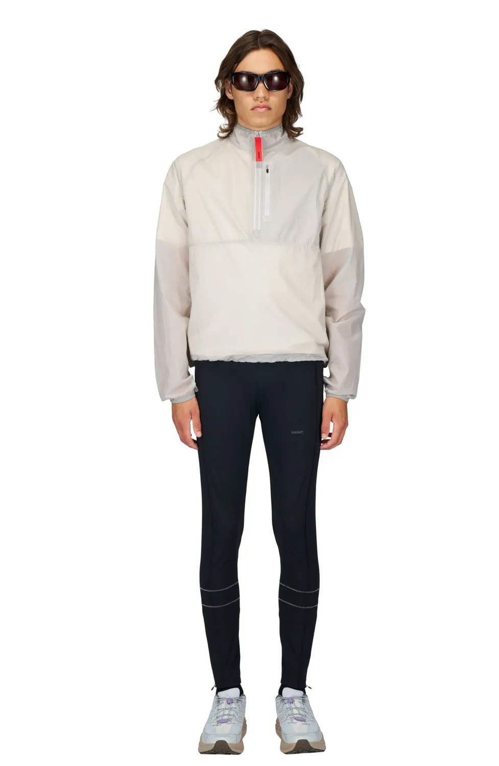 UNNA Smiles Windstopper Laufjacke Pearl Grey winddicht