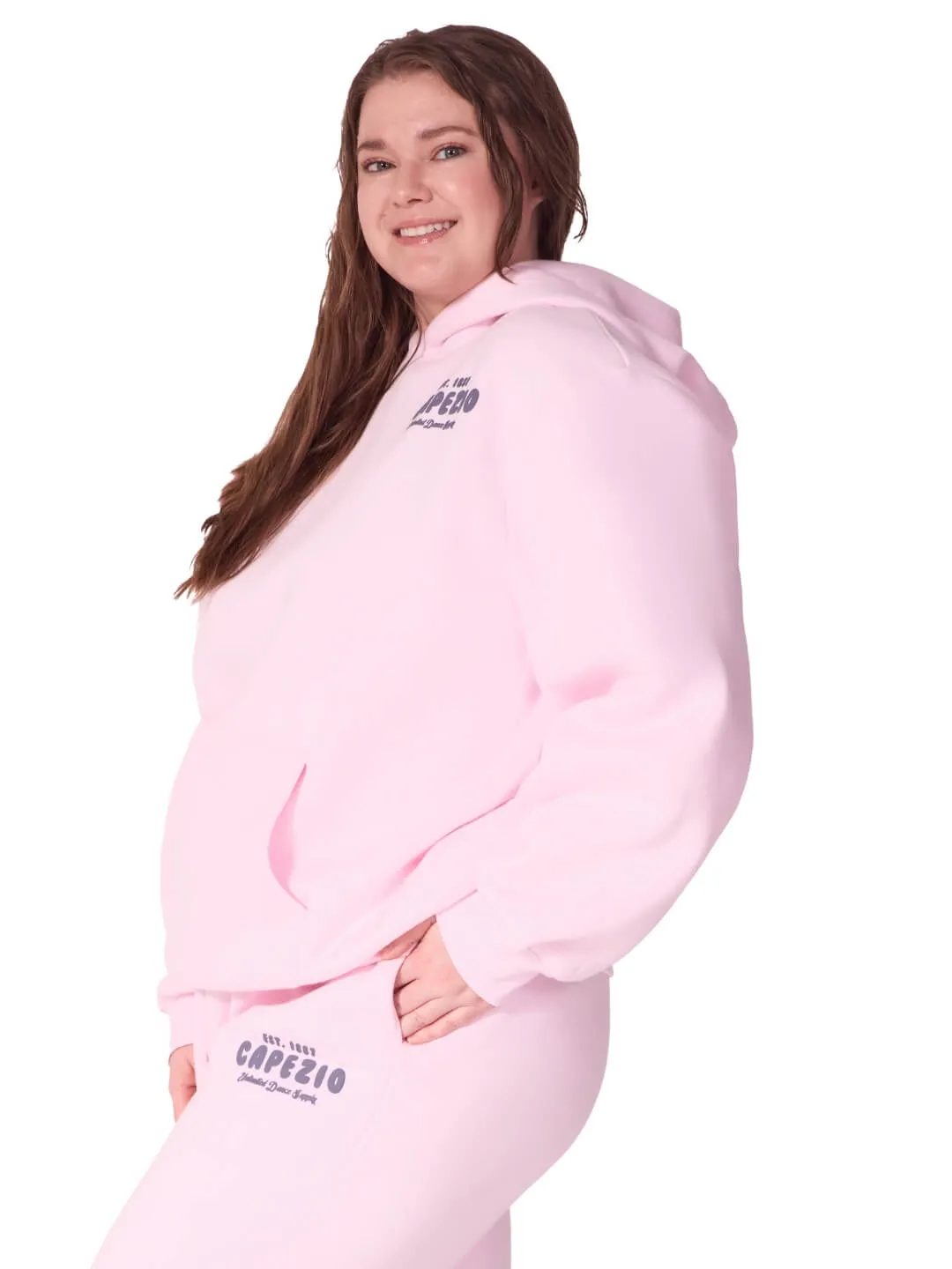 Capezio Jet Setter Momentum Hoodie Schwarz oversized