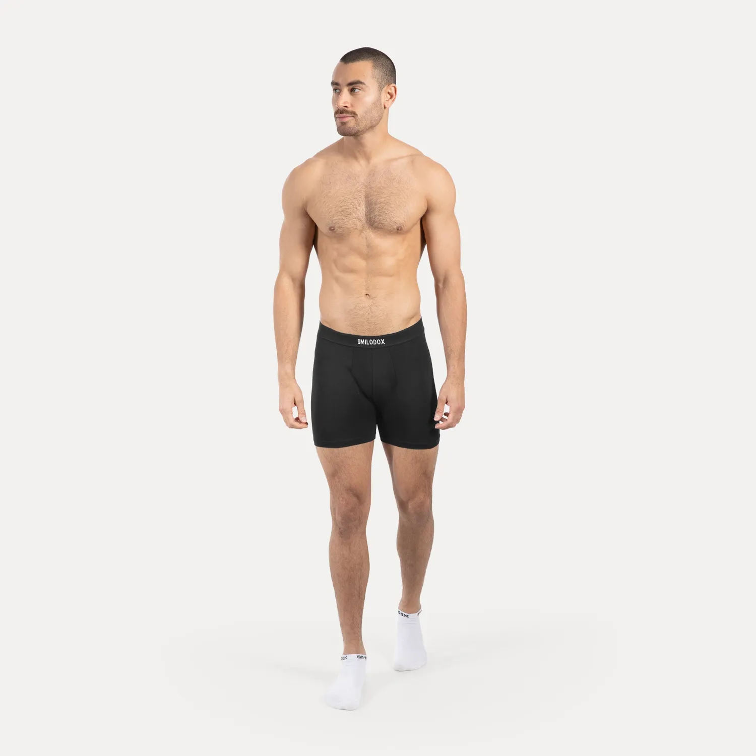 Smilodox Carnos Thoren Boxershorts Herren 5er Schwarz basic